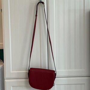 NWT Red cross body/shoulder bag NYDJ brand d.